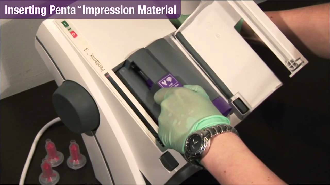 Pentamix™ 3 Automatic Mixing Unit - How to Set Up