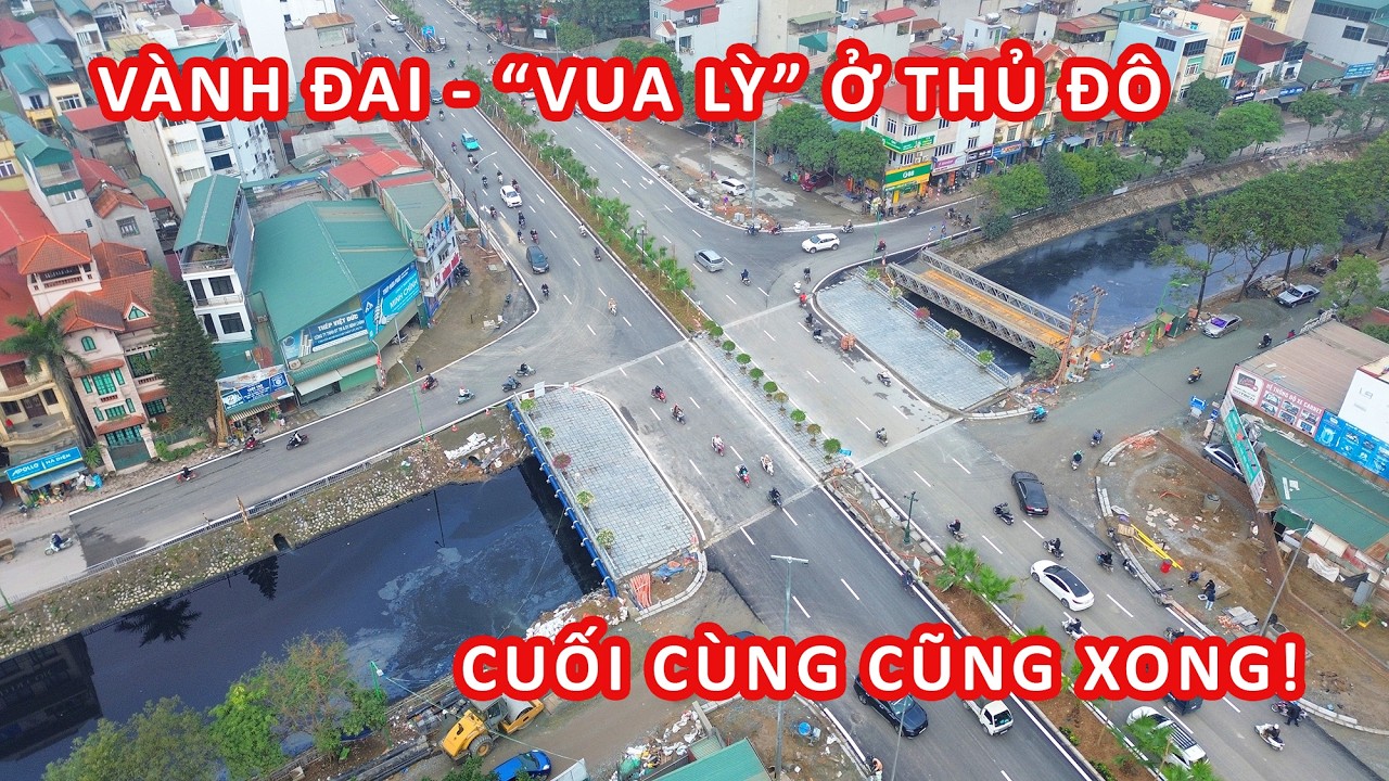Vành đai 2,5 Đầm Hồng - QL1A - vua lỳ ở Thủ đô cuối cùng cũng xong!