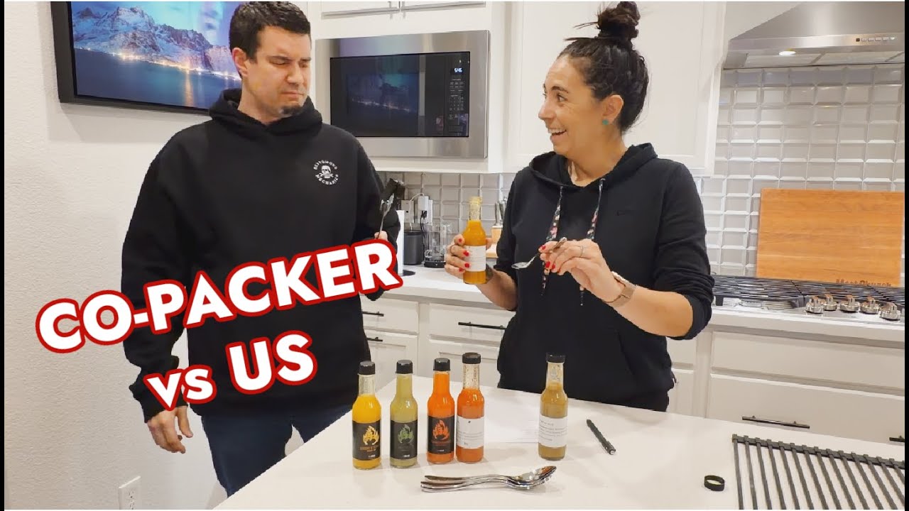 SCALING OUR HOT SAUCE BRAND | CO-PACKER TASTE TEST (ATTEMPT#1)