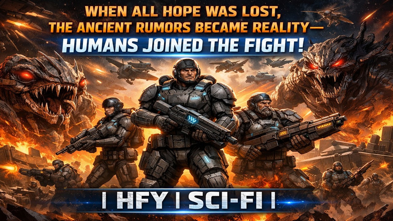 When All Hope Was Lost, The Ancient Rumors Became Reality—Humans Joined The Fight |HFY| SCI FI