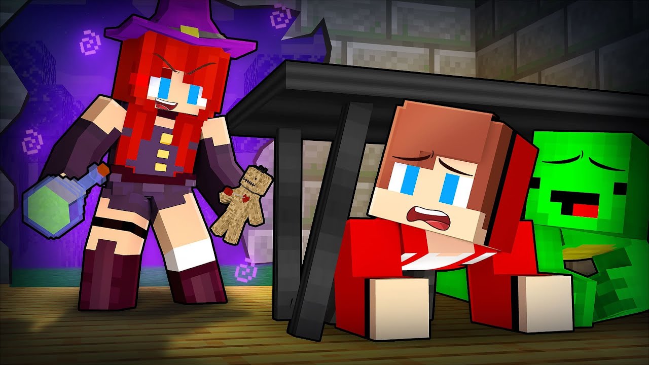まいぜんシスターズ : ゼニチとマイキーは魔女から隠れる (まい泉マインクラフトアニメーション)