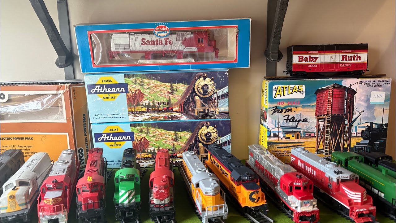 Huge Lot Of Ho Scale Locomotives
