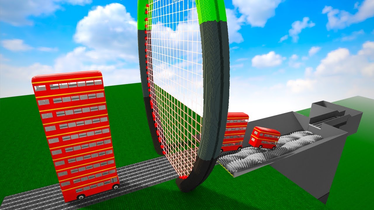 Car Laser Goes Through Badminton And Falls Into The Longest Shredder Factory | Teardown