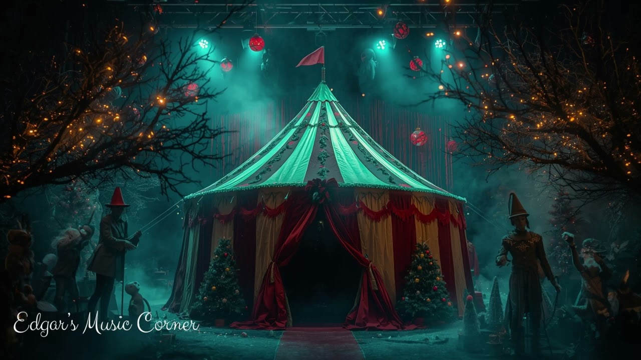 Dark Circus Nocturne: Christmas at Midnight | Neoclassical Circus & Dark Academia Ambience