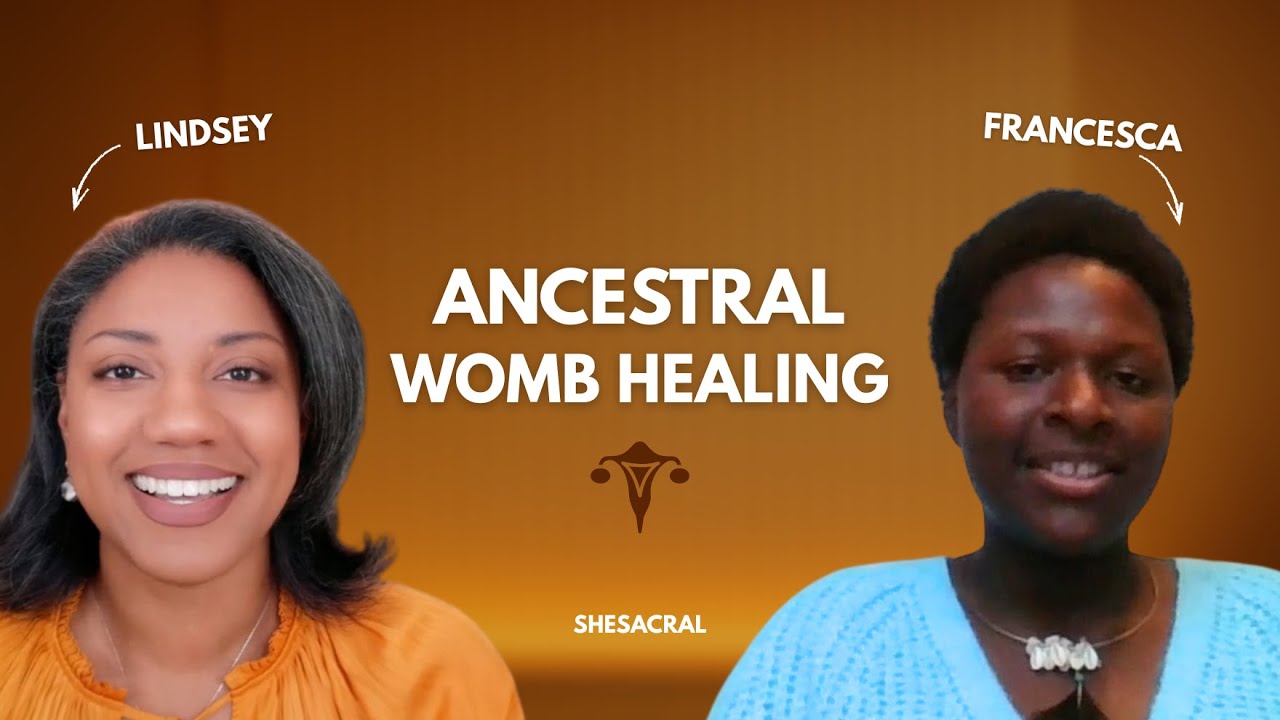 ancestral womb healing, painful periods, and cycle syncing