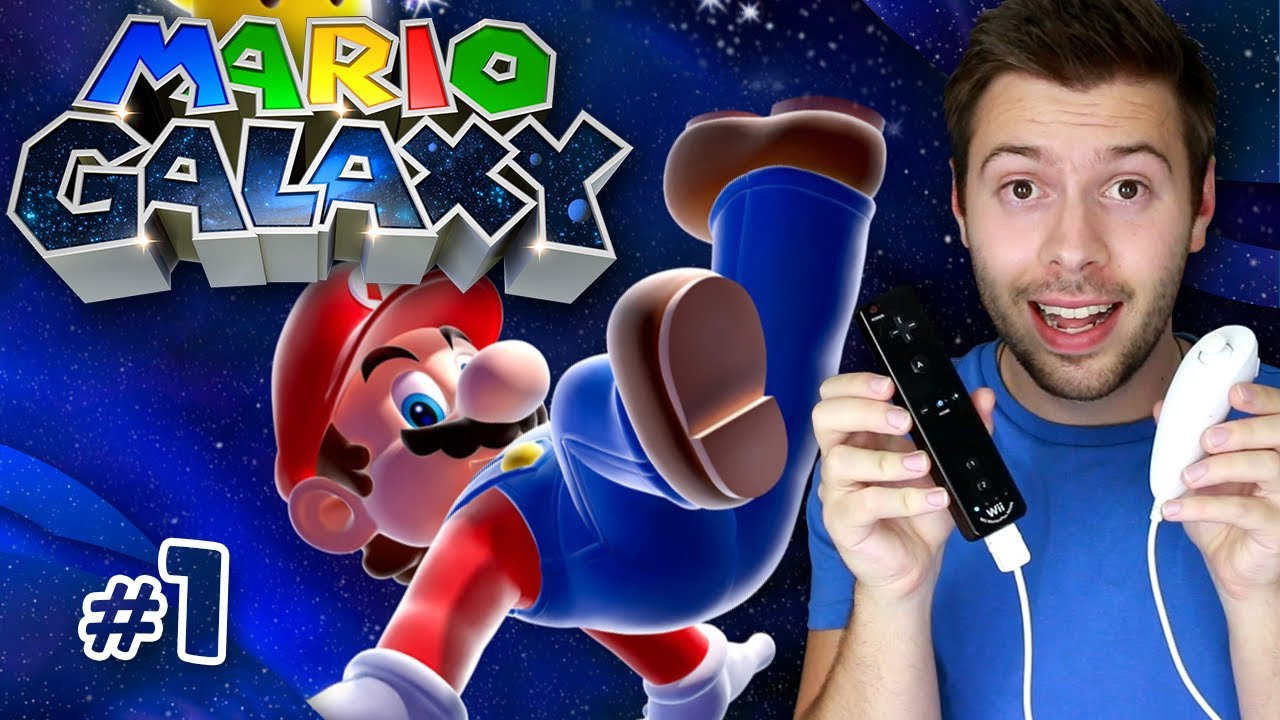 SUPER MARIO GALAXY #1 - Let's Play Newtiteuf - 1080p