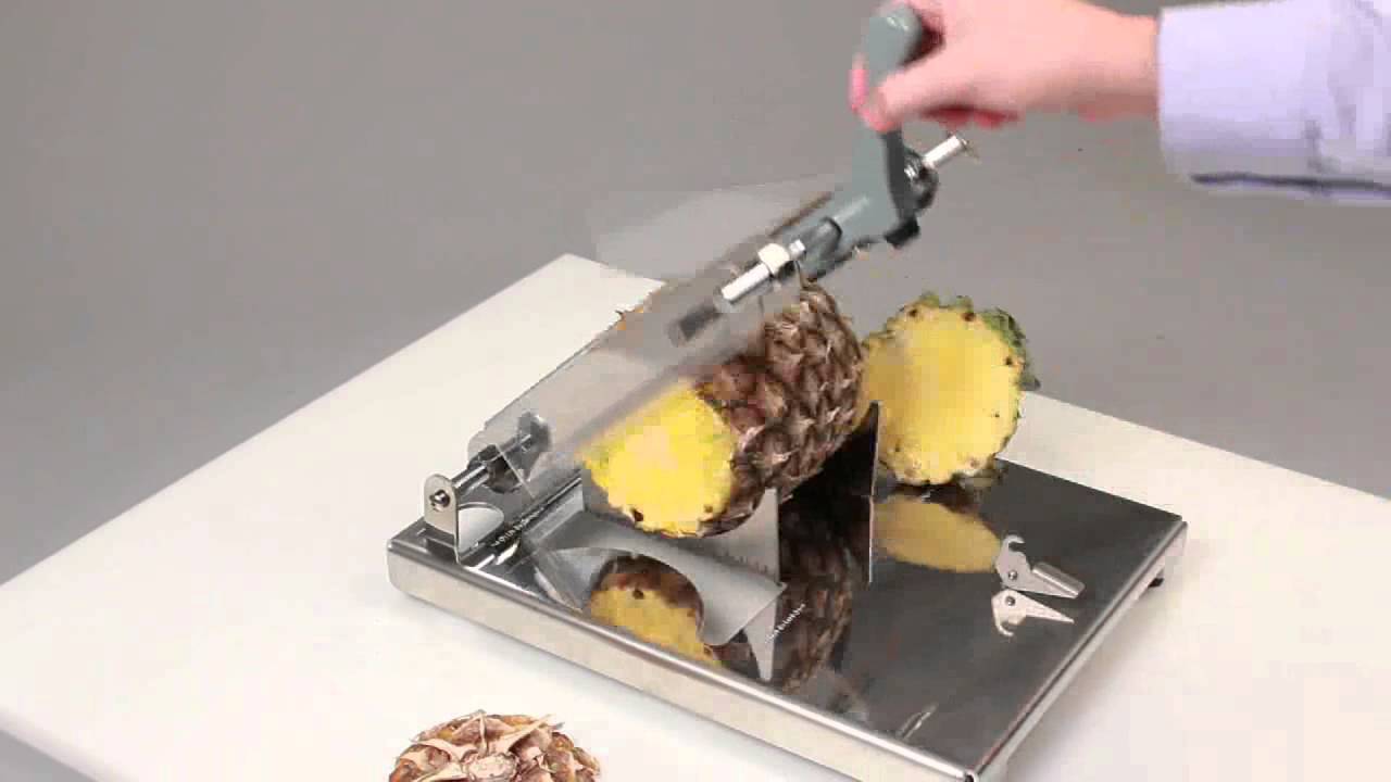 Pineapple peeler corer cutter