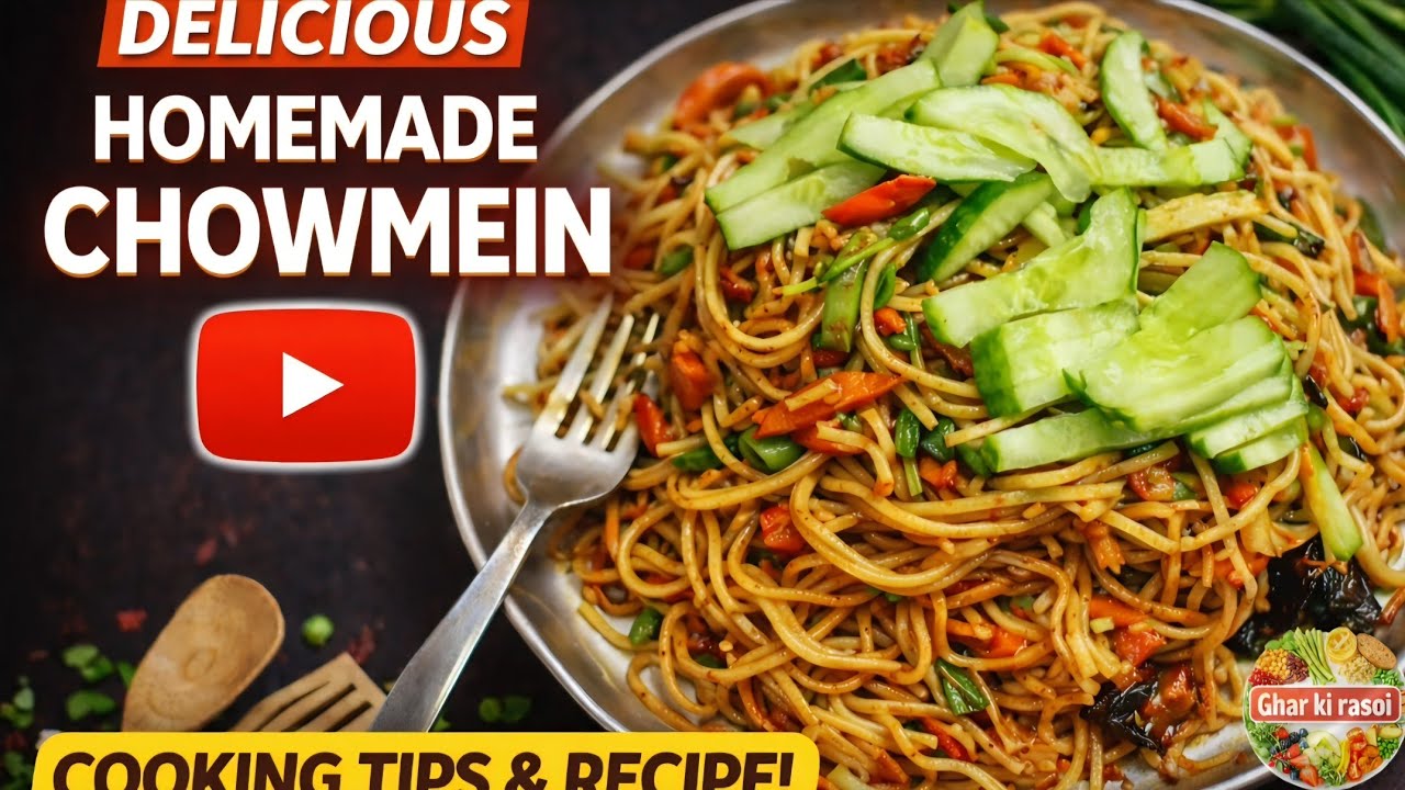 Homemade Chowmein Receipi 