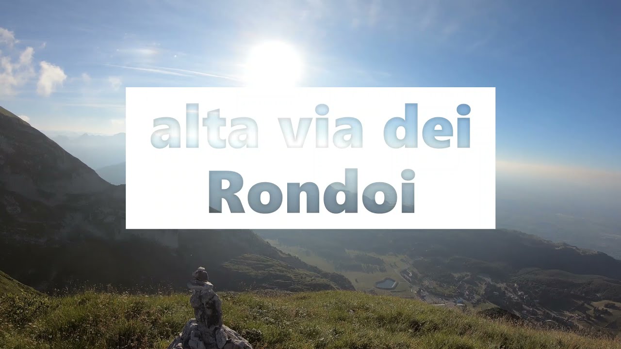 alta via dei Rondoi - prealpi Friulane - 9/7/2022