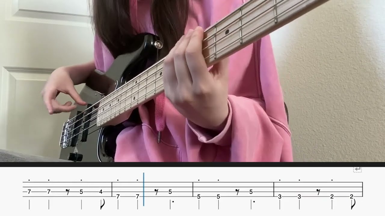 LUNCH || Billie Eilish (Bass Cover w/TABS)