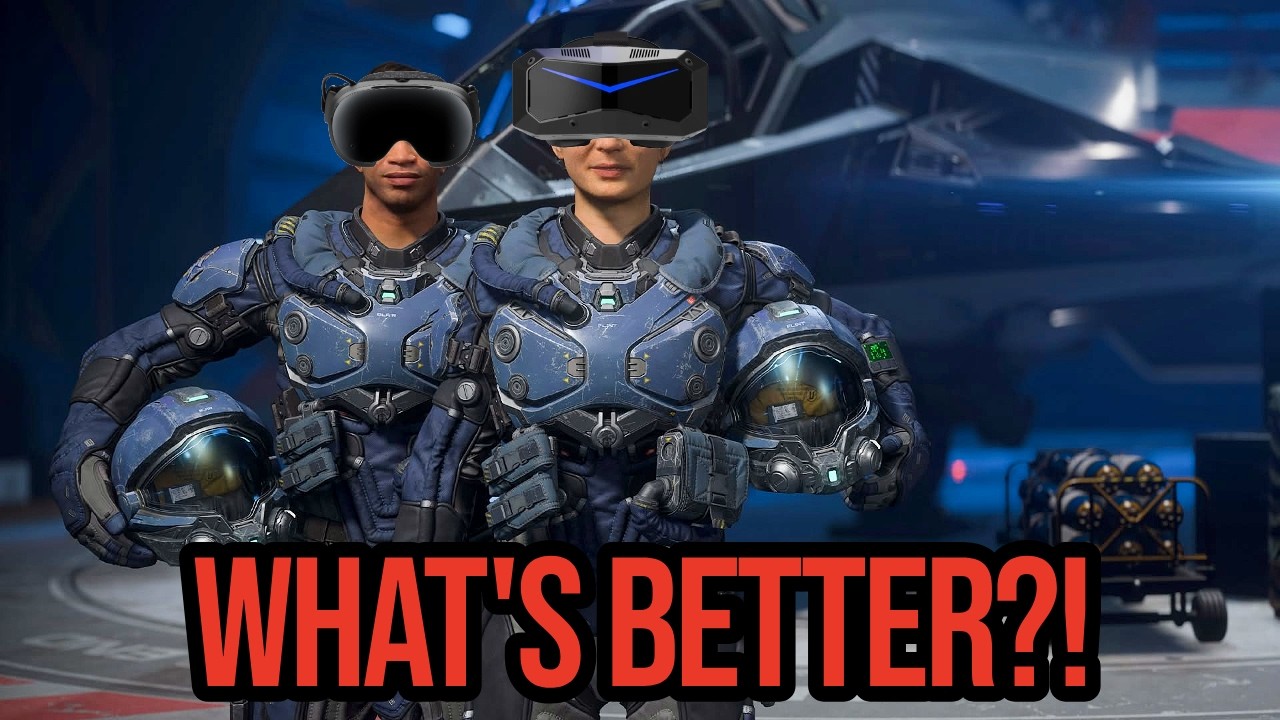 Star Citizen VR Just Got Interesting - Pimax Crystal Super vs Steam Frame