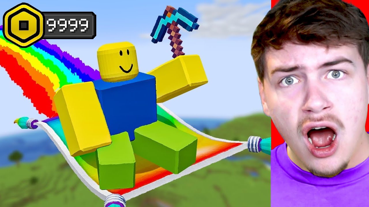 Wij Speelde Roblox In Minecraft!