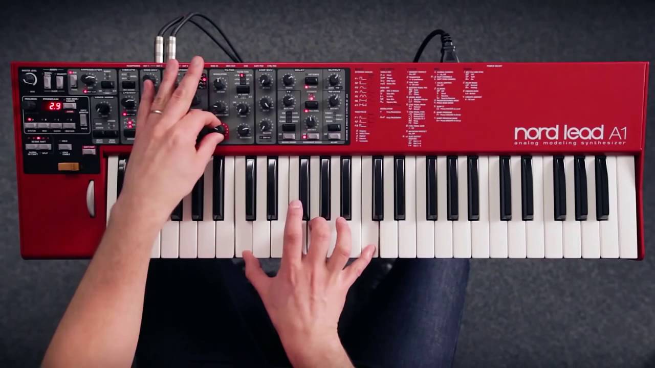 Nord Lead A1   Official demo