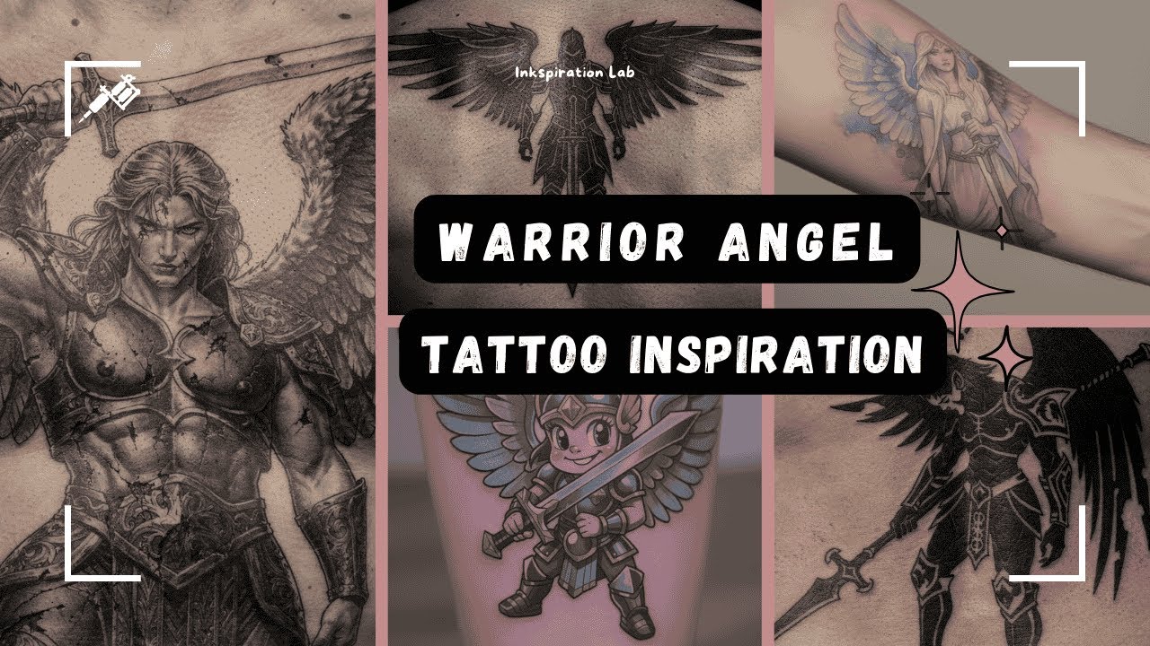 Top Warrior Angel Tattoo Ideas for Men & Women