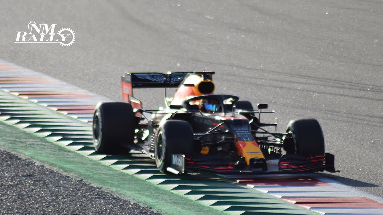 Aston Martin Red Bull Racing RB16 On Track - F1 2020 Pre-season Test 2020 | NMRally