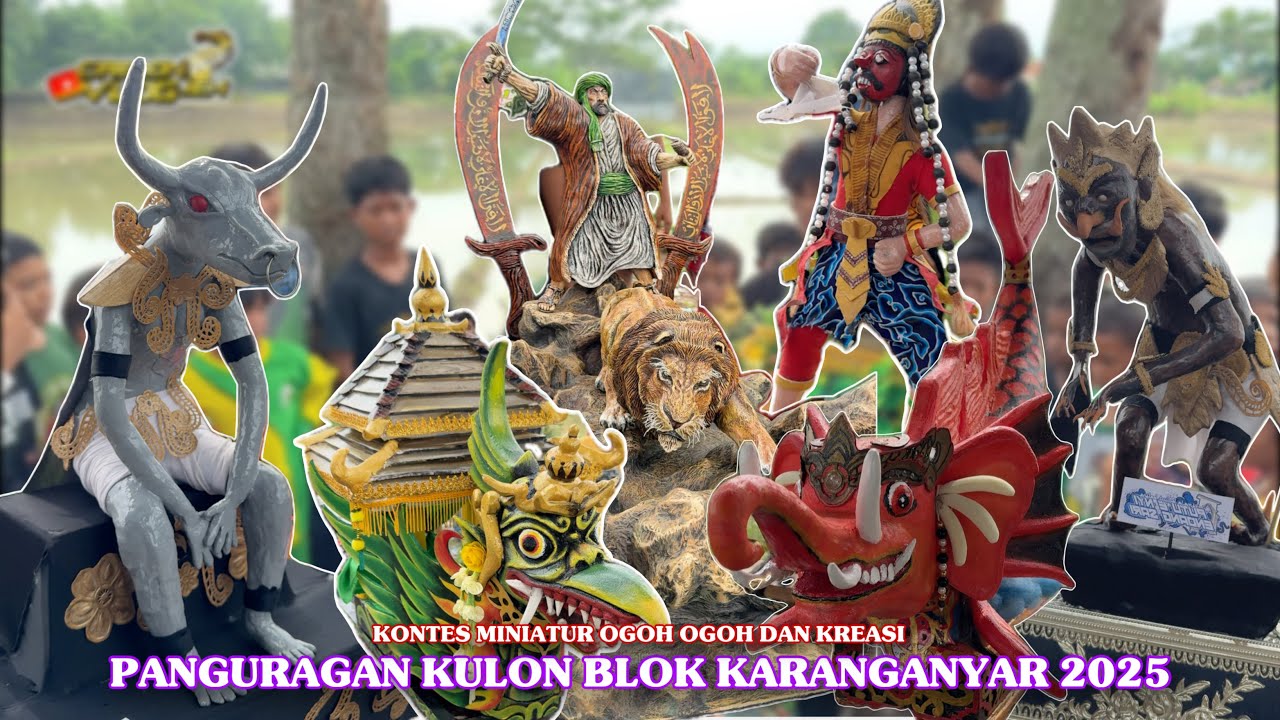 Kontes Miniatur Ogoh-Ogoh dan Kreasi PANGURAGAN KULON Blok Karanganyar 2025