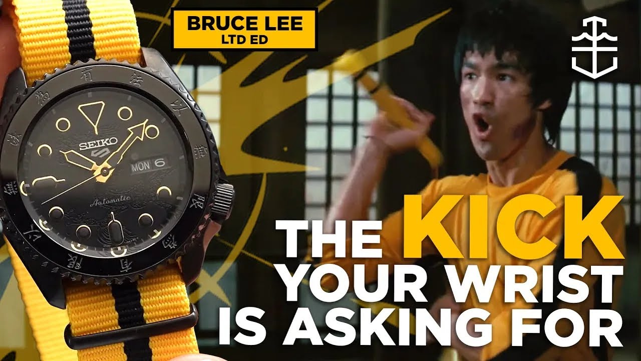Seiko 5 Sports Bruce Lee LE is BADASS