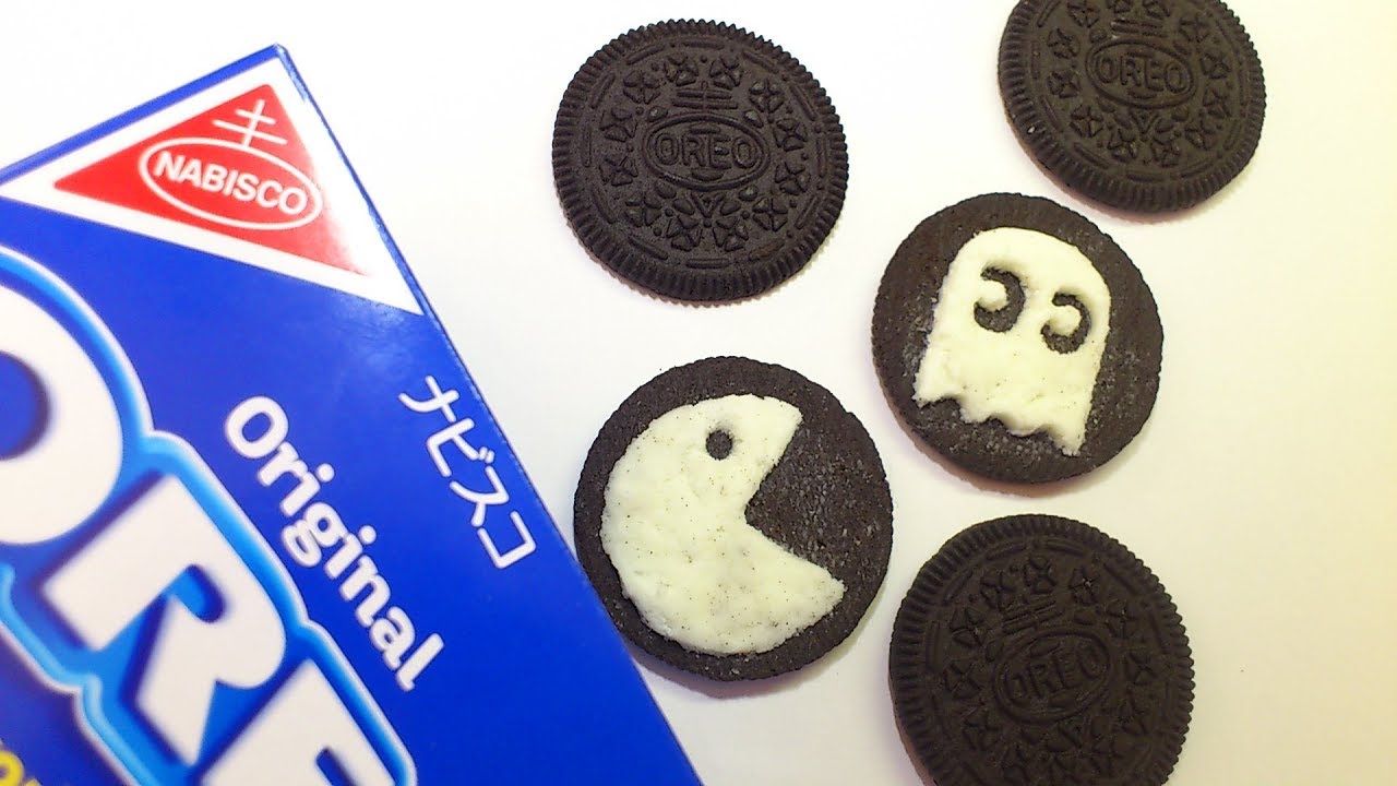 OREO Cookie Art！How to Draw Pac-Man - Art Challenge