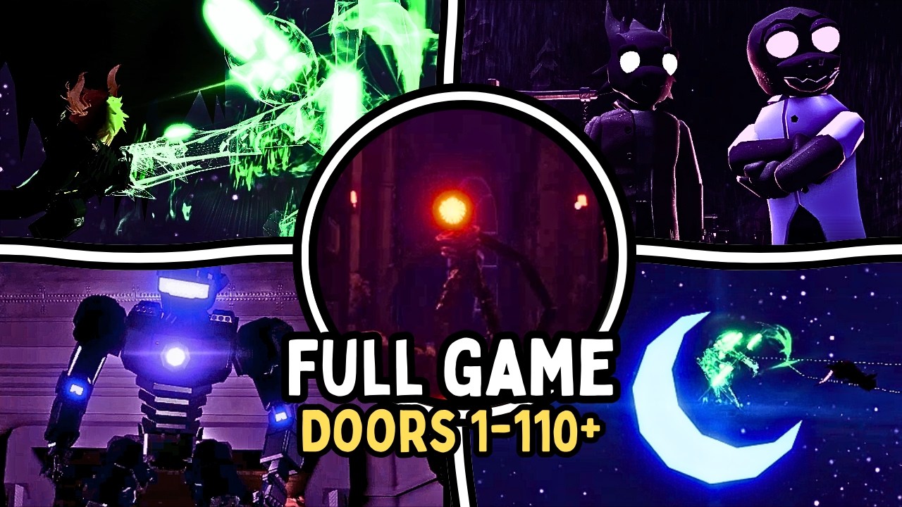 Roblox Paradox - All Doors (1-110+) and Ending [FULL GAME]