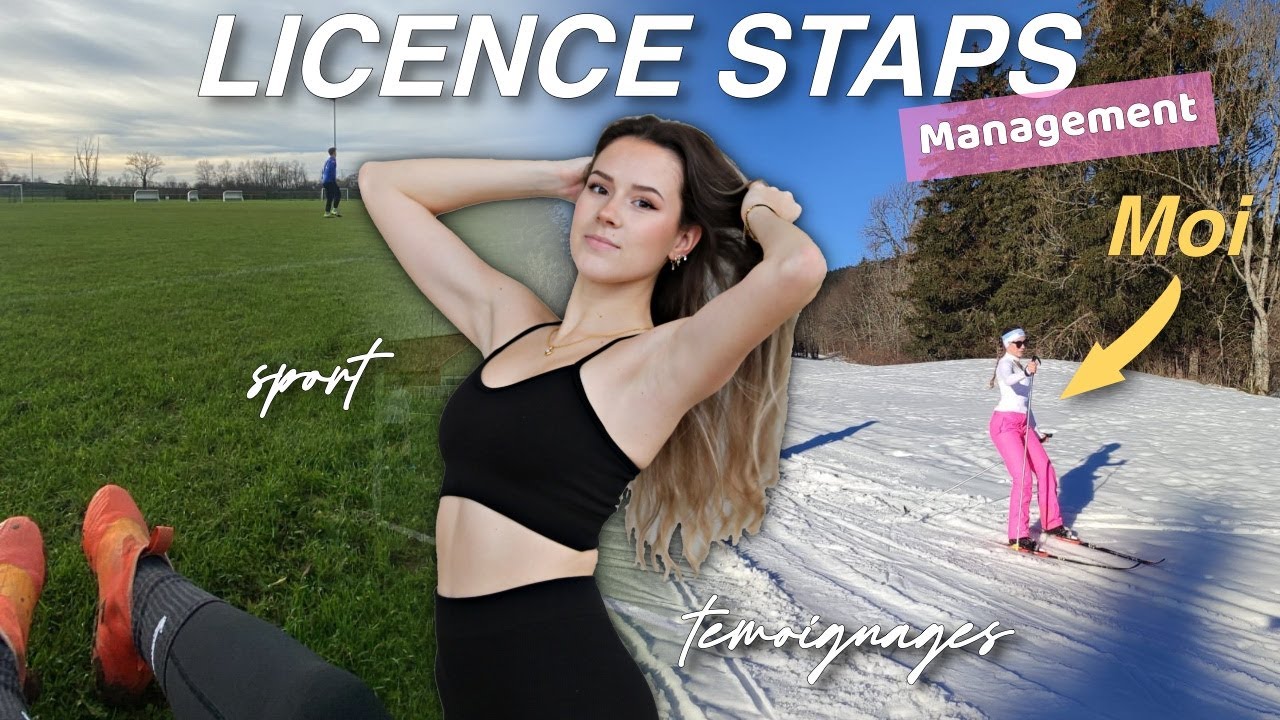 LA LICENCE STAPS | Matières, témoignages et la filière management (à Lyon)