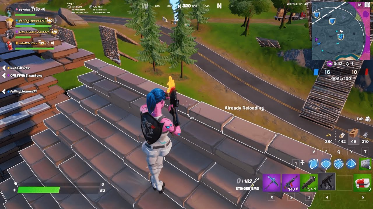 Fortnite: Team Rumble Gameplay (No Commentary)