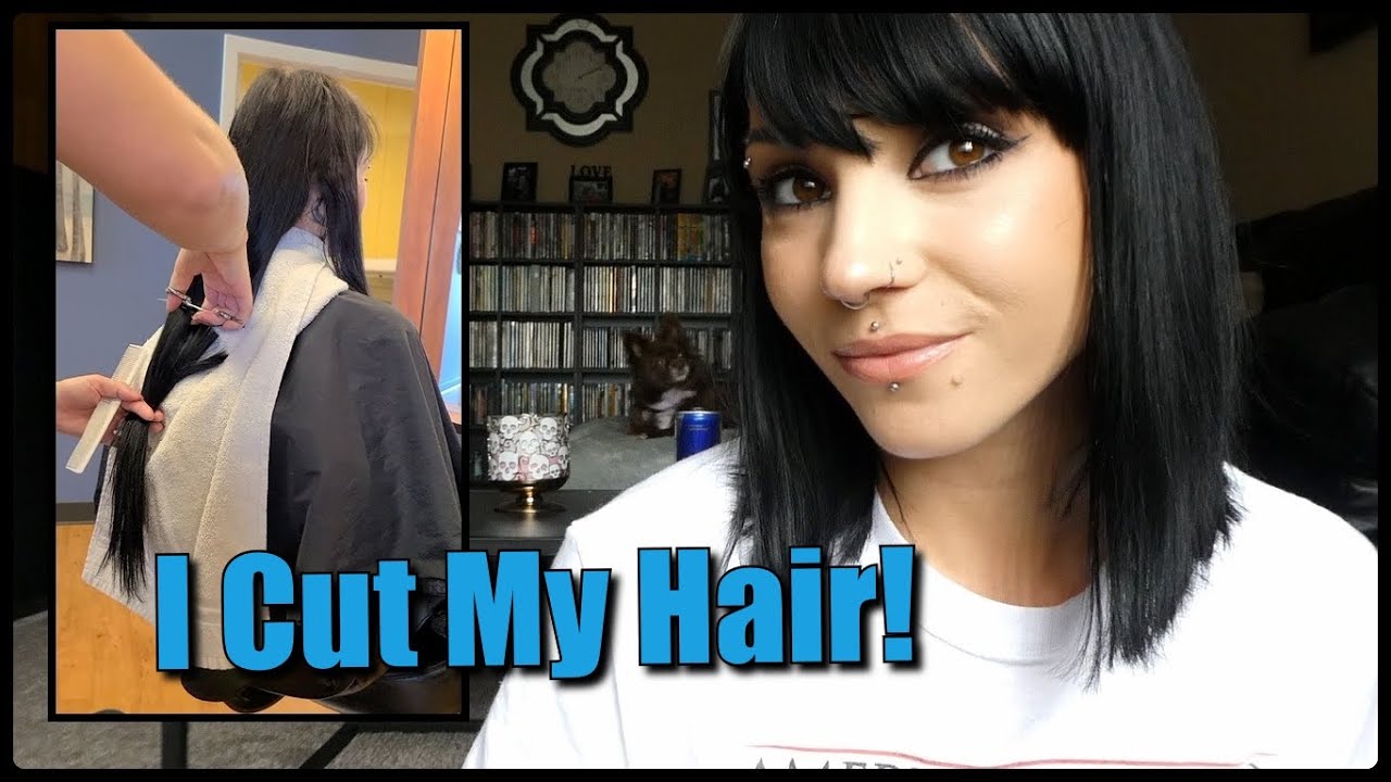 I CHOPPED MY LONG HAIR OFF! 😱🤯