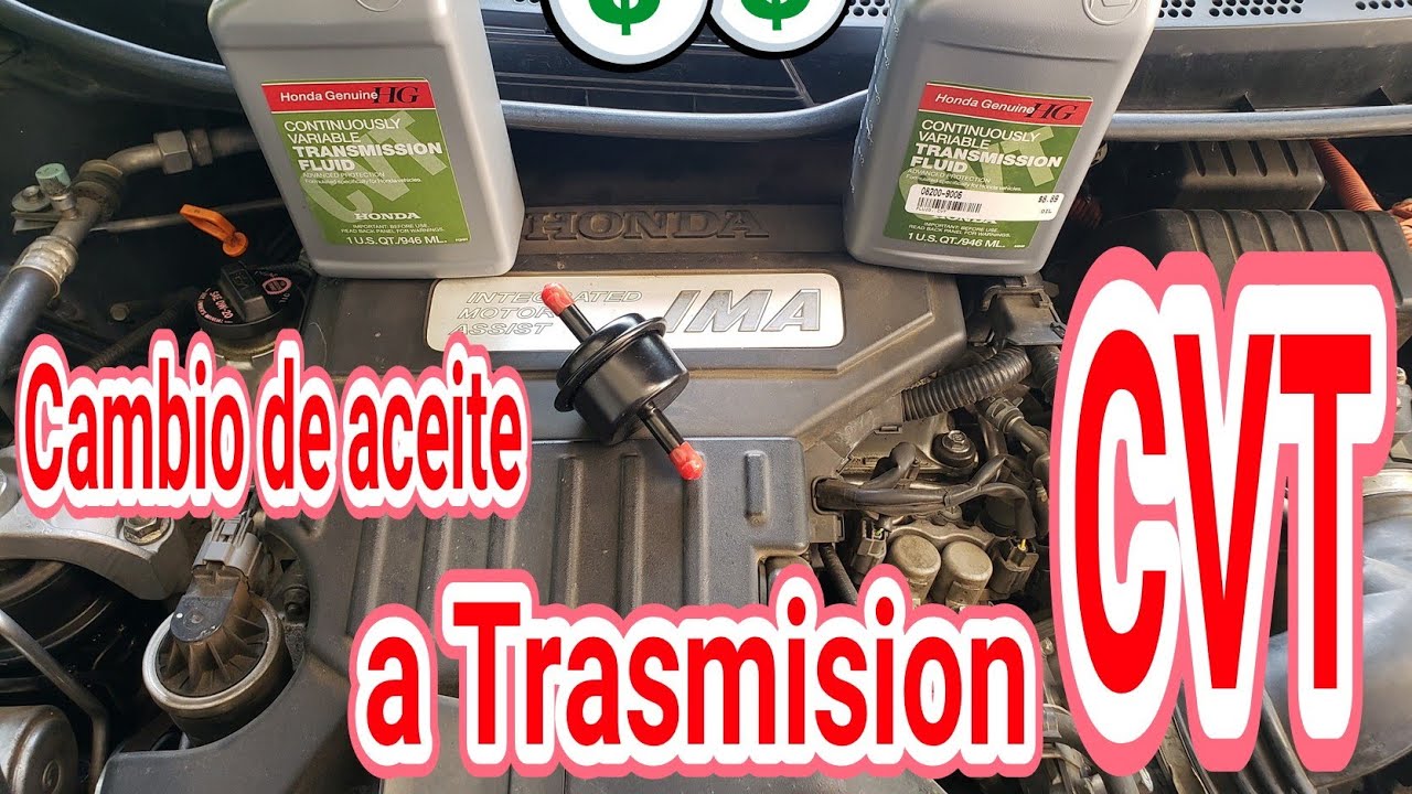 Como cambie el aceite 🛢 de la trasmision de un 2009 Honda Civic Hybrid 1.3L