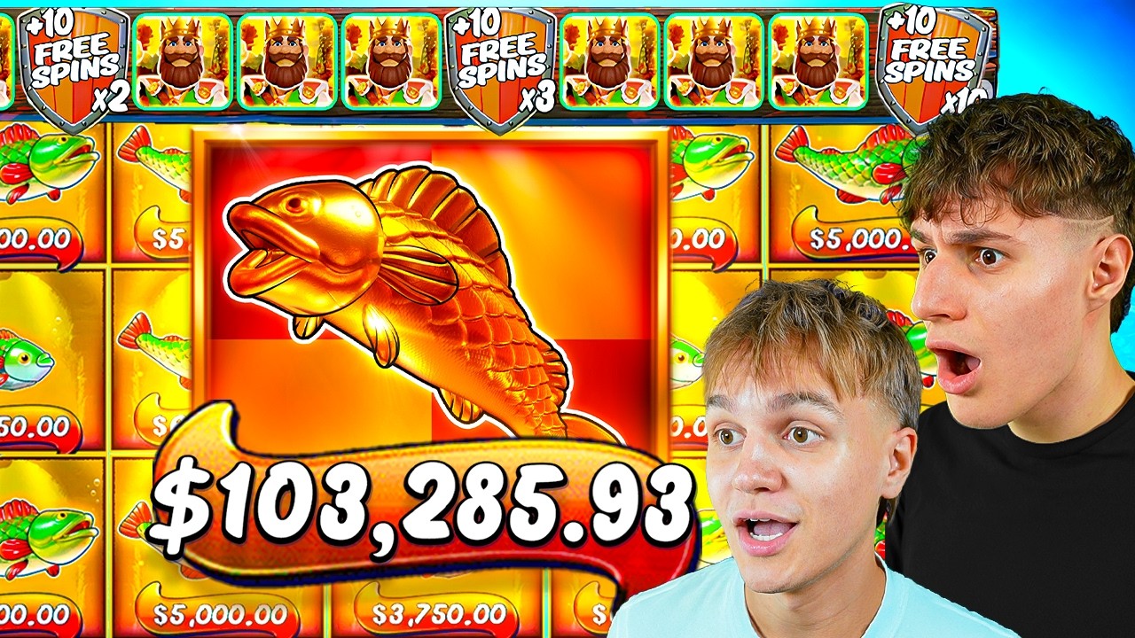 WE HIT OUR MOST INSANE WIN ON BIG BASS BONANZA SECRETS OF THE GOLDEN LAKE (HUGE WIN)