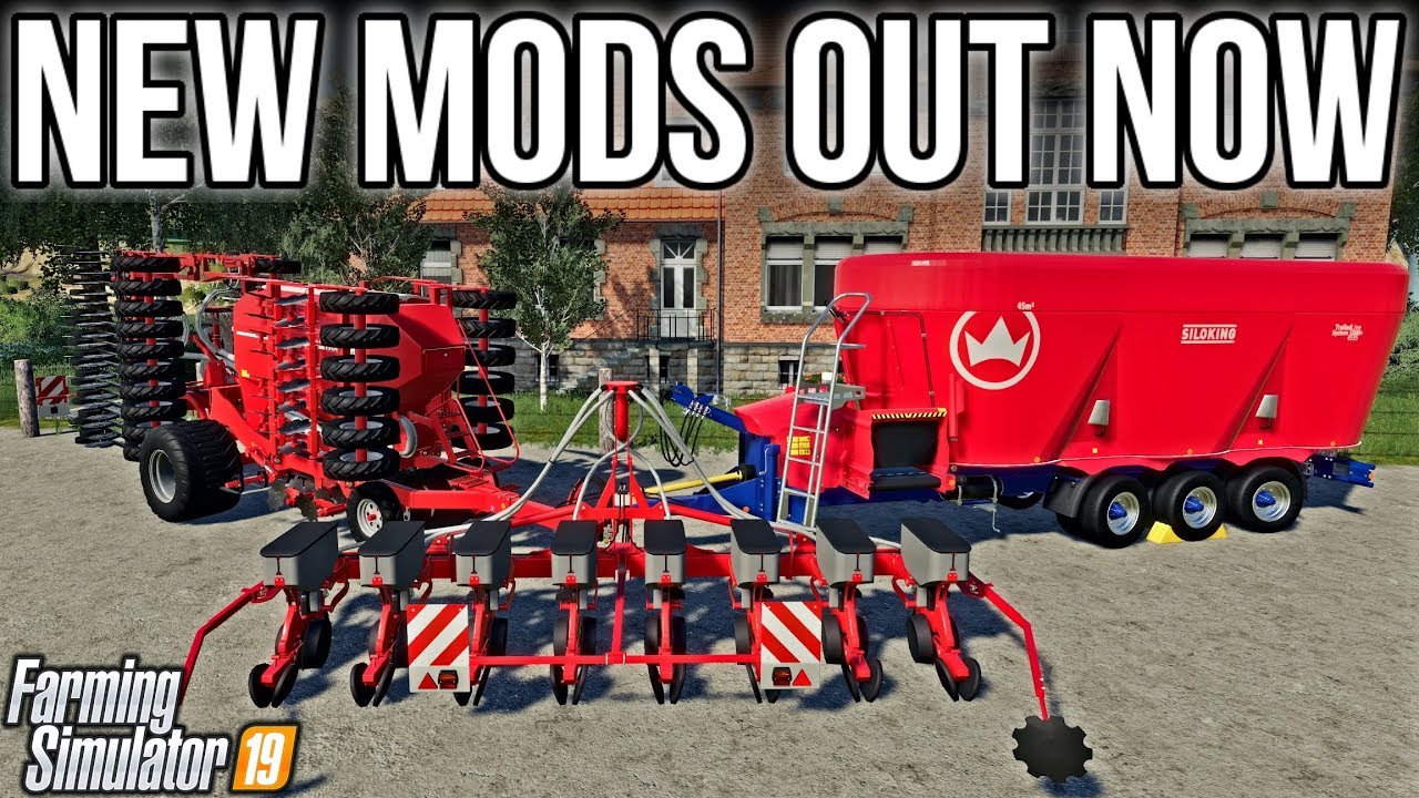 NEW MODS FS19! Horsch Is Back + 45,000L Food Mixer! (13 Mods) | Farming Simulator 19