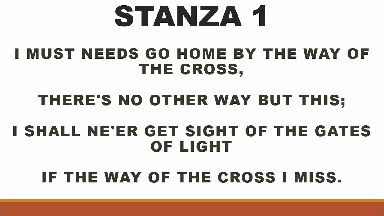 GHS 79  THE WAY OF THE CROSS LEADS HOME   + LYRICS