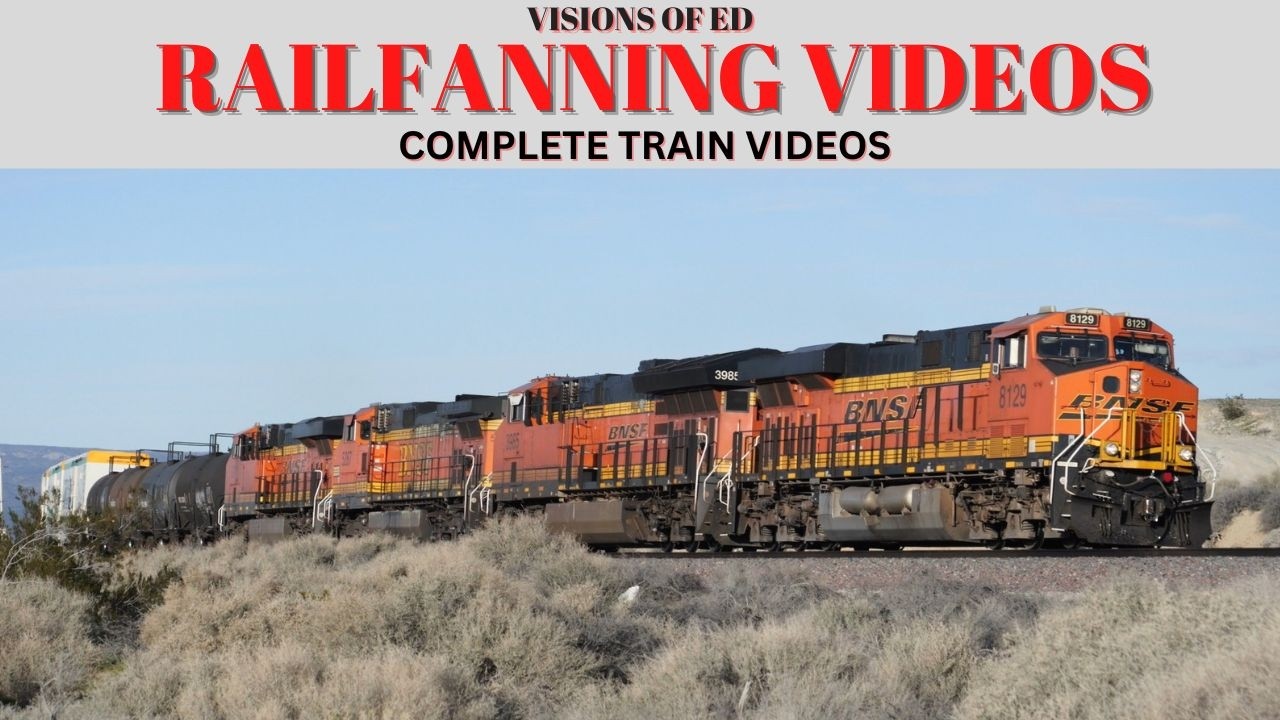 Railfanning 2026 UP & BNSF Trains Manifest, Intermodal, Passenger & More