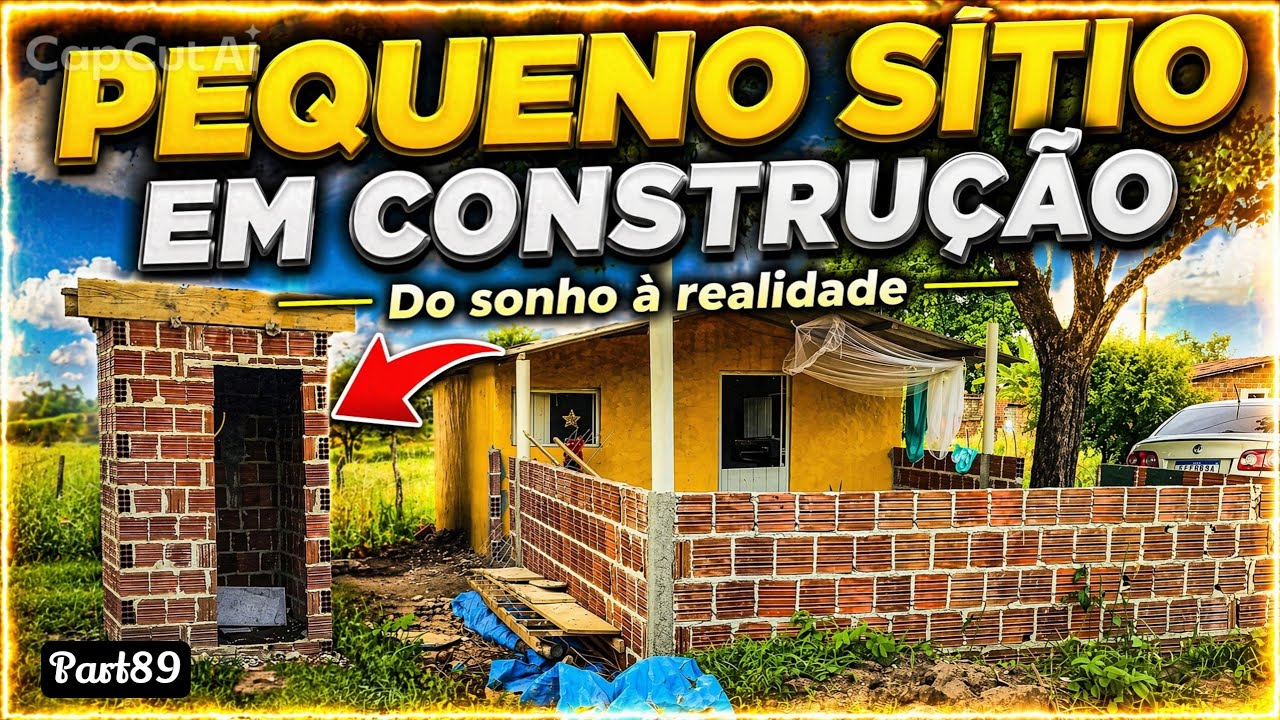 A LAJE DO BANHEIRO ESTA PRONTA/ LIMPEZA NA NOSSA CASINHA DE TAIPA/ OS MATOS ESTAVAM MUITO GRANDE🌵🌵