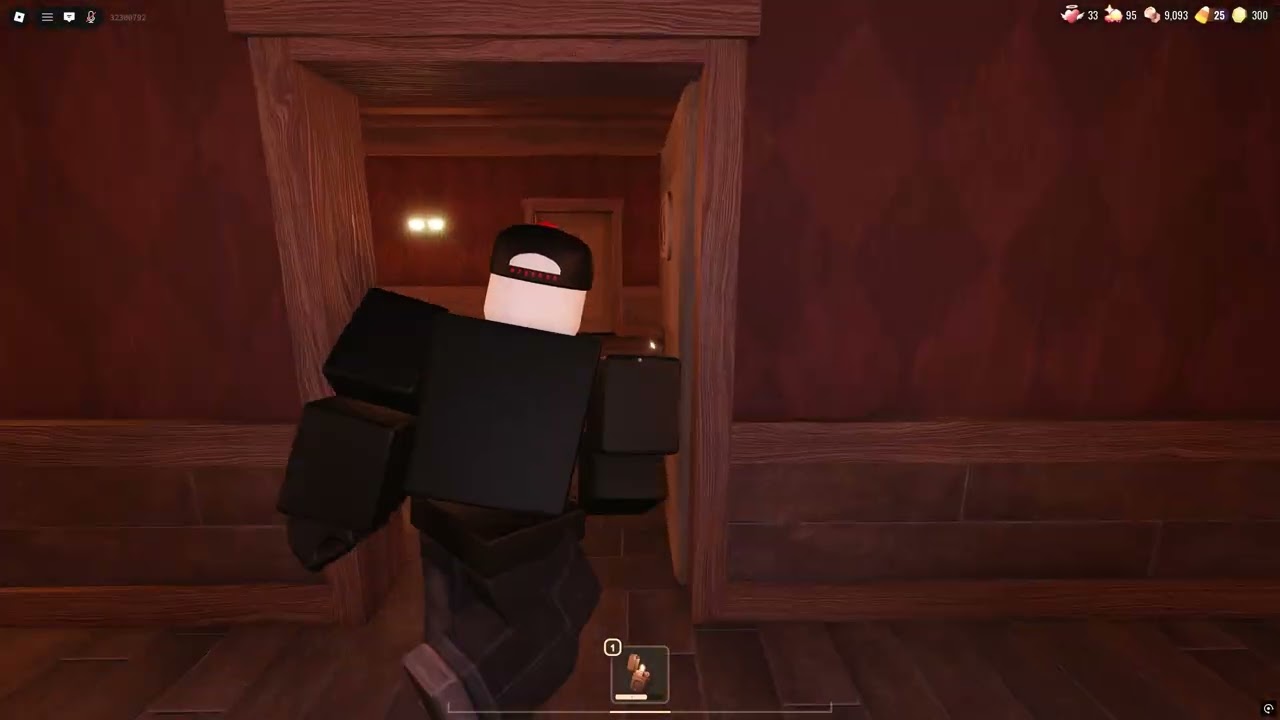 Playing Roblox doors with a friend