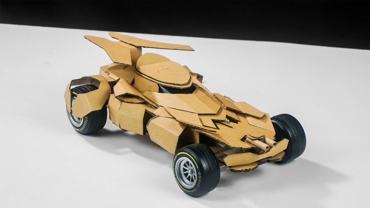 How To Make Batman BATMOBILE | Amazing DIY Cardboard Toy