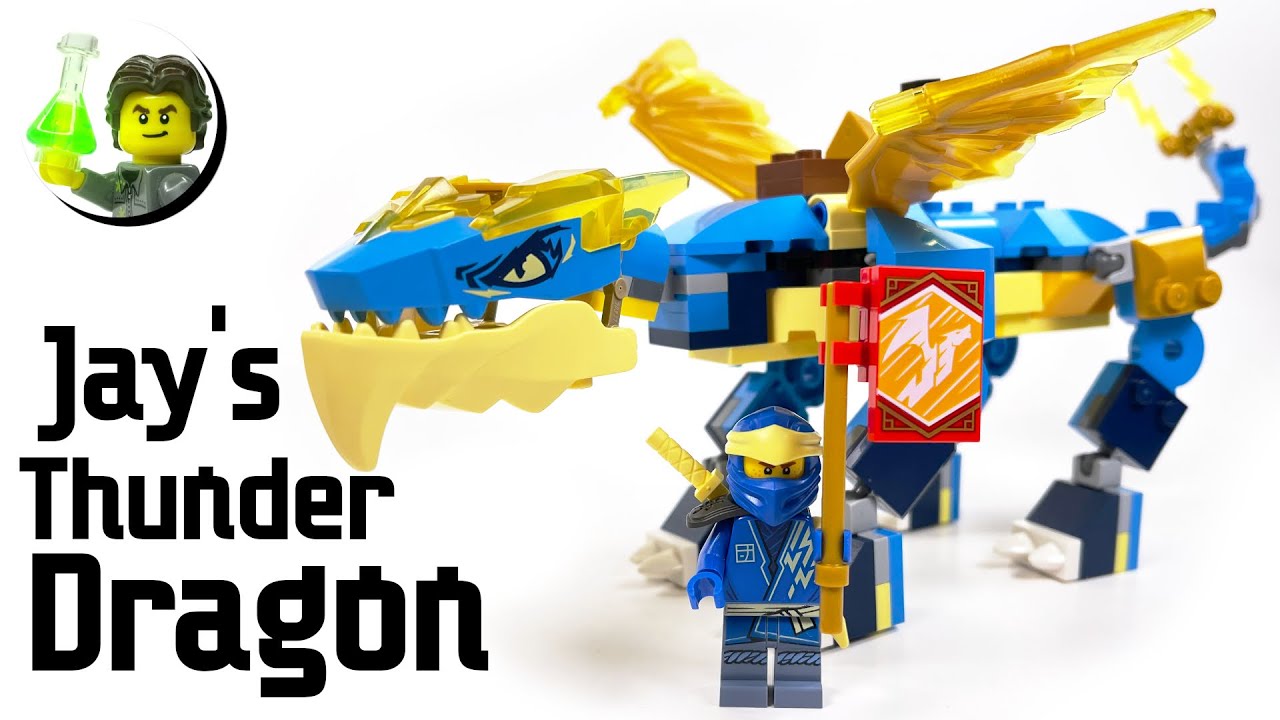 How to Fix Jay's Thunder Dragon from LEGO NINJAGO Set 71760