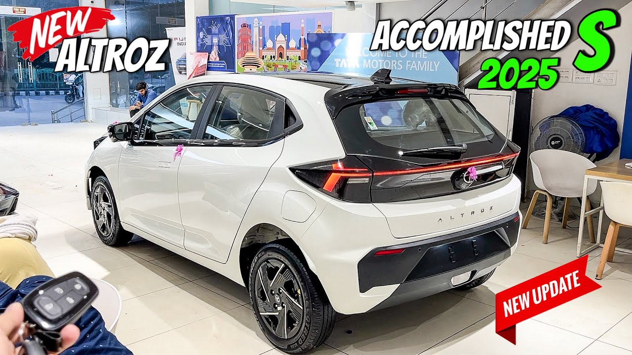 New Tata Altroz Accomplished S 2025 ❤️ | Tata Altroz Top Model | Altroz 2025 Detailed Review 