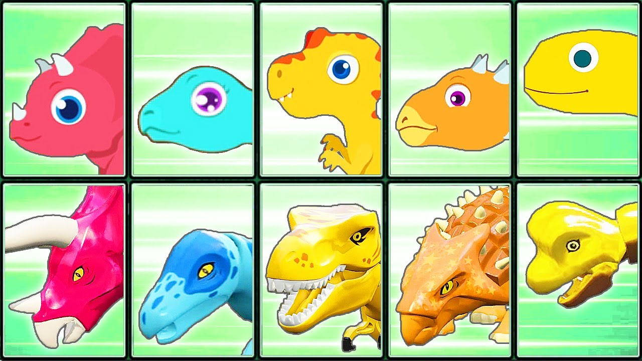 Jurassic Dinosaur + LEGO Jurassic World | Eftsei Gaming