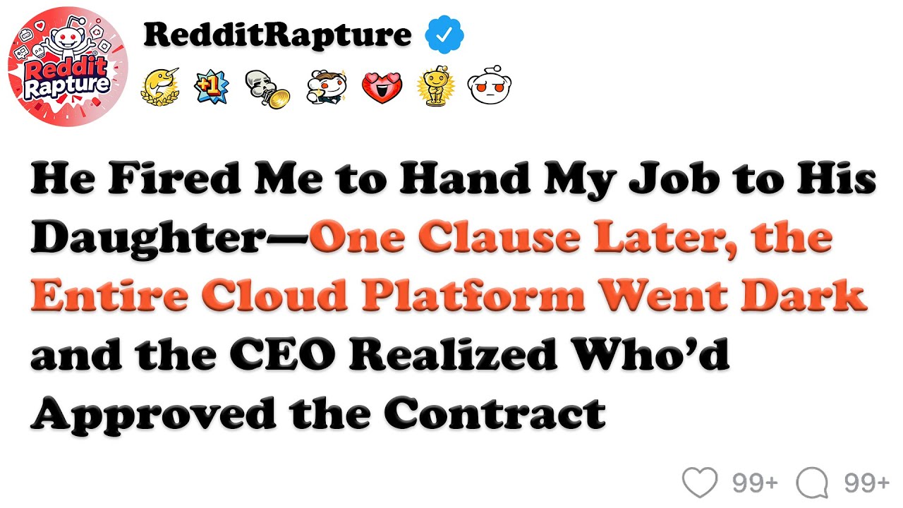 After 13 Years, the VP Fired Me to Install His Daughter—By Morning, a Hidden Contract Clause Shut..