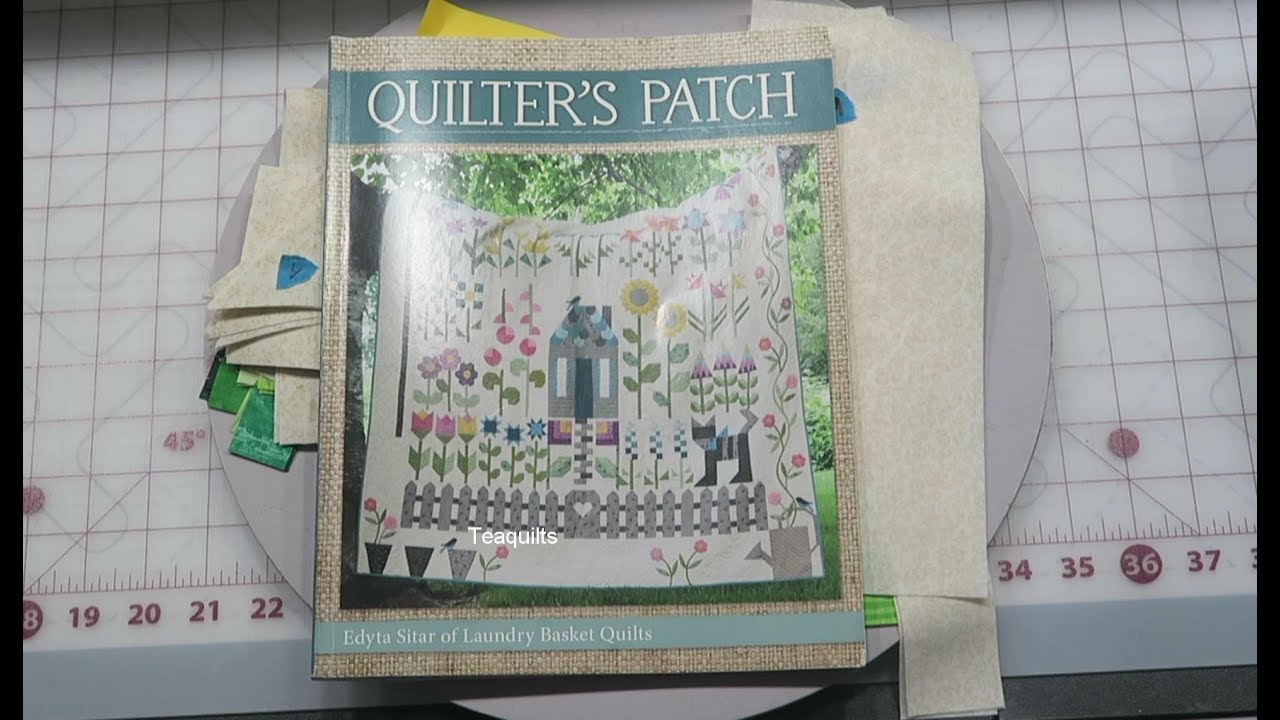 Sew Along:  Teaquilts Quilter's Patch Month 4 Assignment & Marking Tip