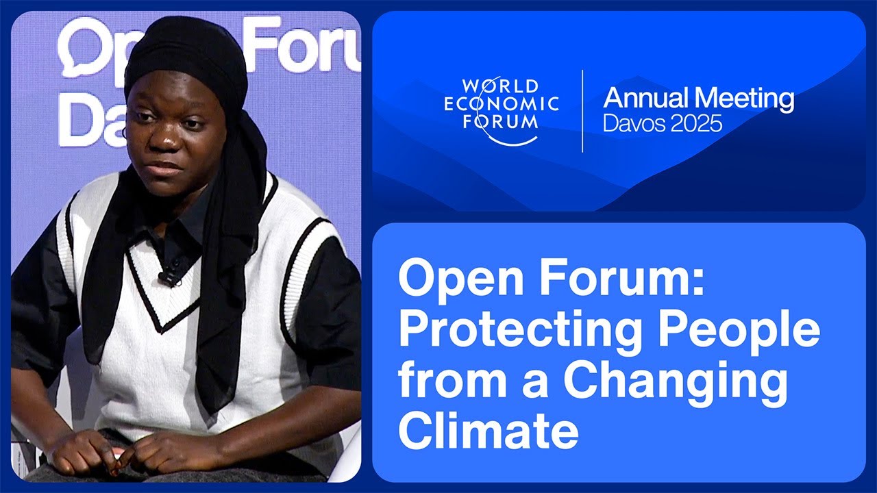 Otwarte Forum: Ochrona ludzi przed zmieniającym się klimatem | Roczne spotkanie Światowego Forum Ekonomicznego 2025