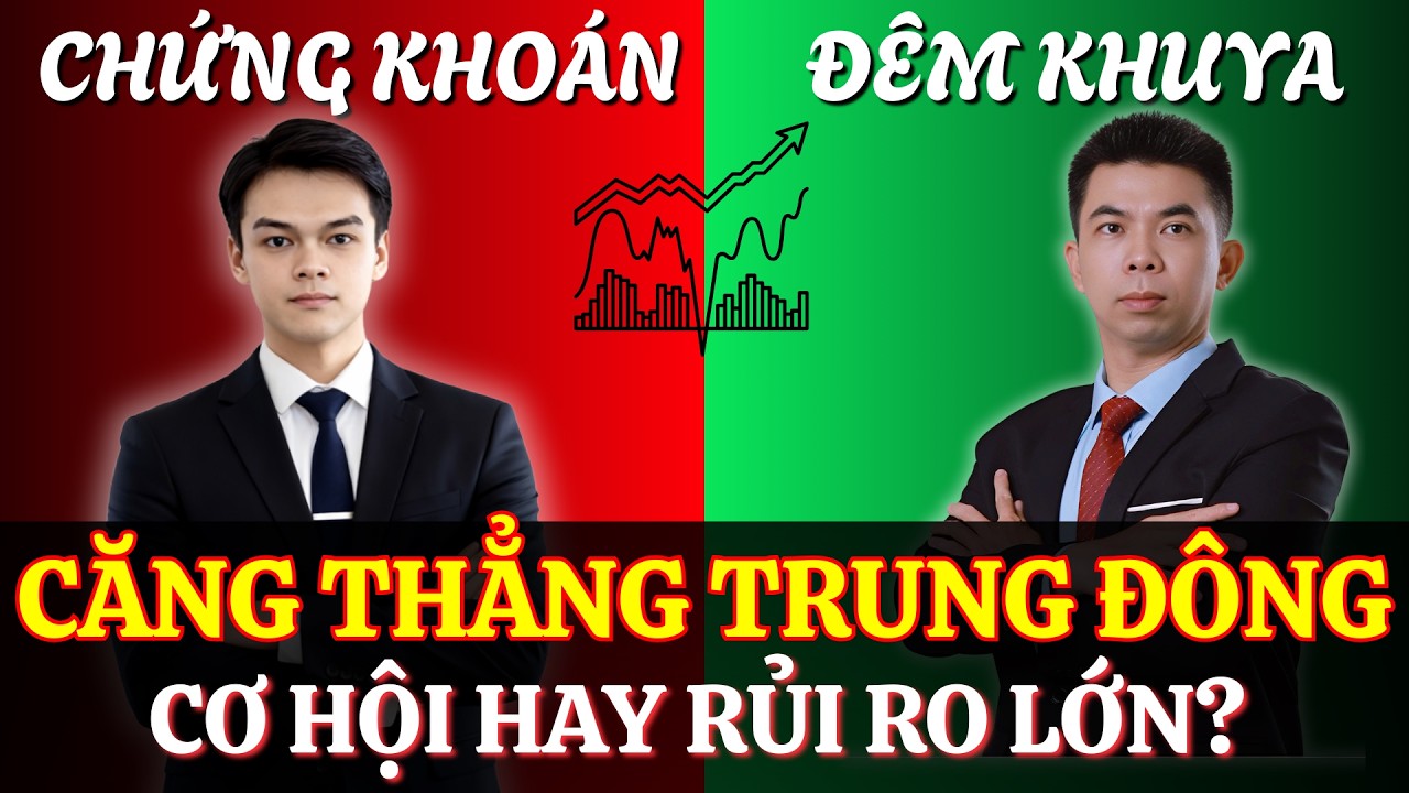 Nóng: Căng Thẳng Trung Đông- Nhóm Dầu Khí Tăng Cực Mạnh? Cơ Hội Lọc Cổ Phiếu Tìm Vàng!