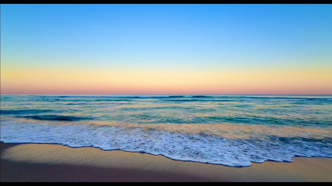 If Your Mind Feels Loud, Let the Ocean Calm You 🌊 | Fall Asleep to Gentle Sea Waves 7 Hours, 4K