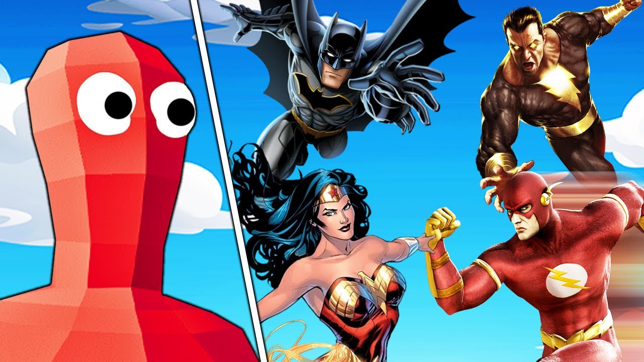 I UPGRADE This Wobbler Into THE FLASH, BATMAN, WONDER WOMAN and BLACK ADAM in TABS!