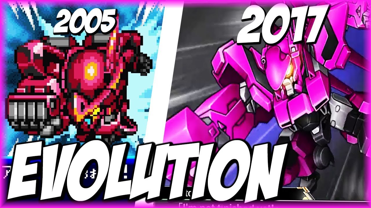 Evolution of GEKIGAN FLARE (2001-2017) | ゲキガンフレア | SRW