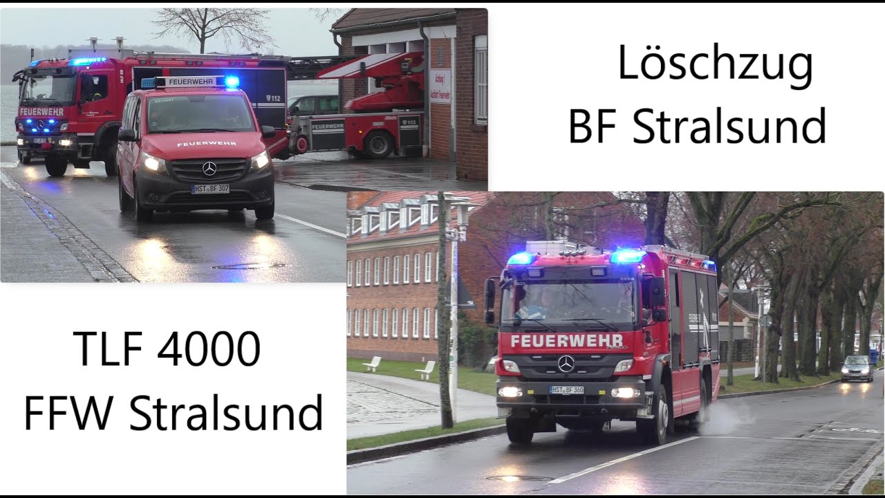 LZ BF + TLF 4000 FF Hansestadt Stralsund