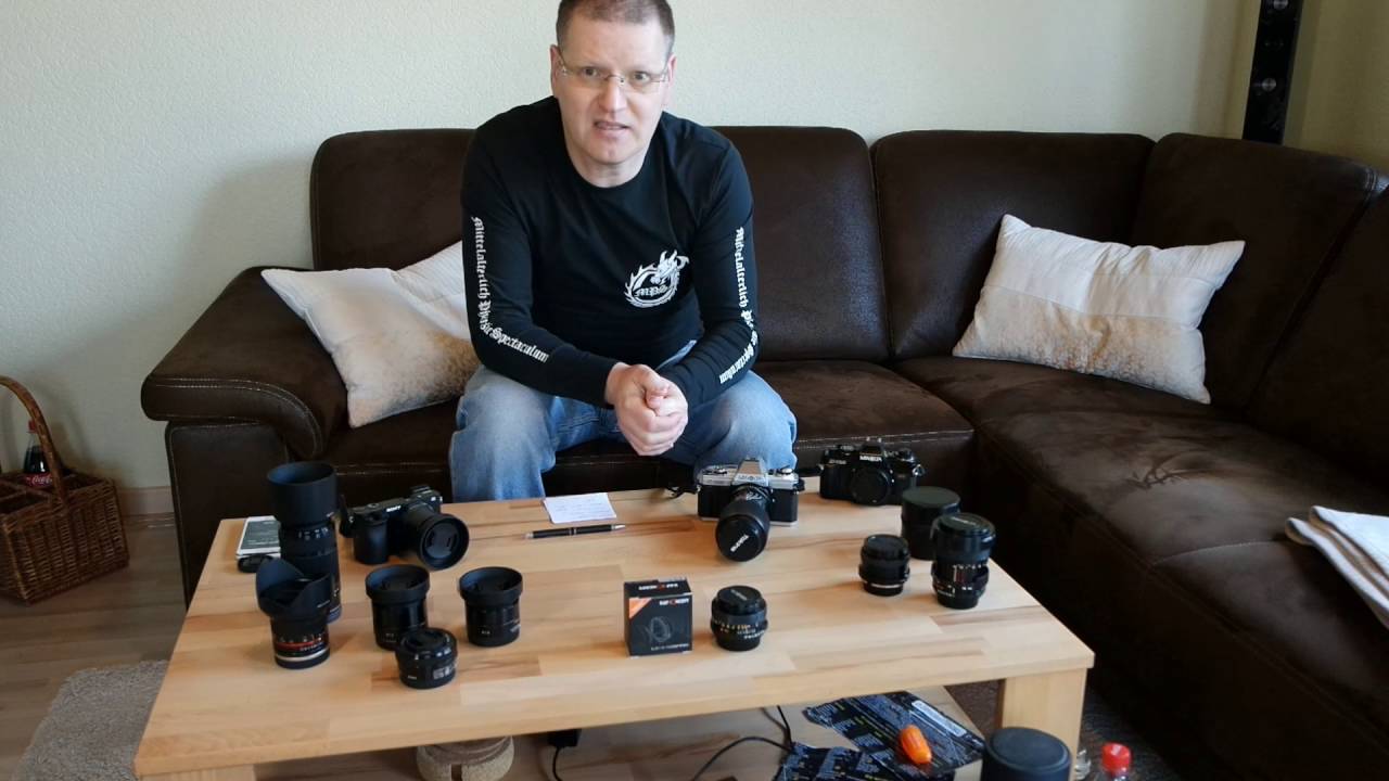 K&F Objektiv Adapter (MD-NEX)   -   Alt-  und Fremdobjektive benutzen