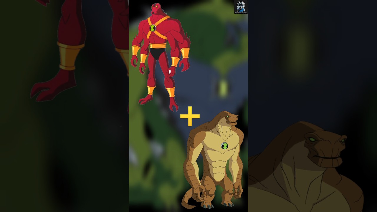 Four Arms + Humungousaur || Bio Ben 10000 Aliens || #fusion #status #shots #ben10