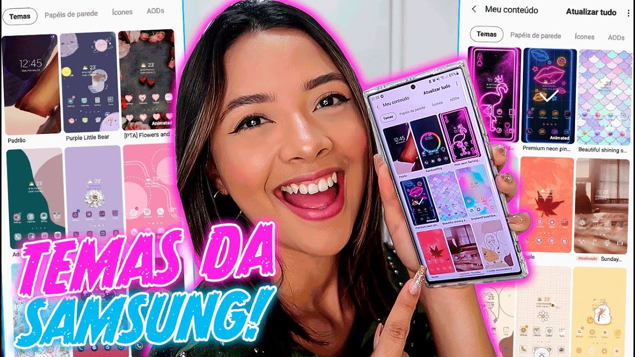 10 TEMAS INCR&Iacute;VEIS PRO SEU CELULAR ANDROID!! SAMSUNG THEMES