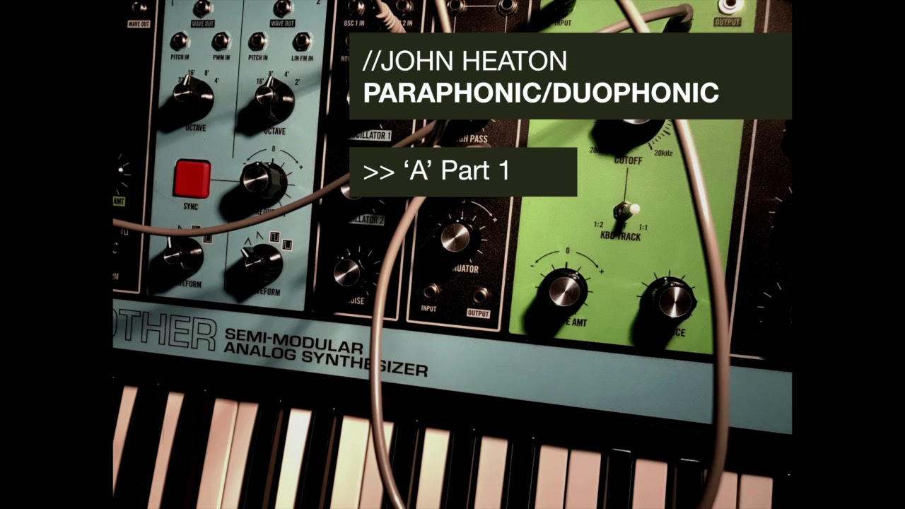 PARAPHONIC/DUOPHONIC EP - Track A part 1