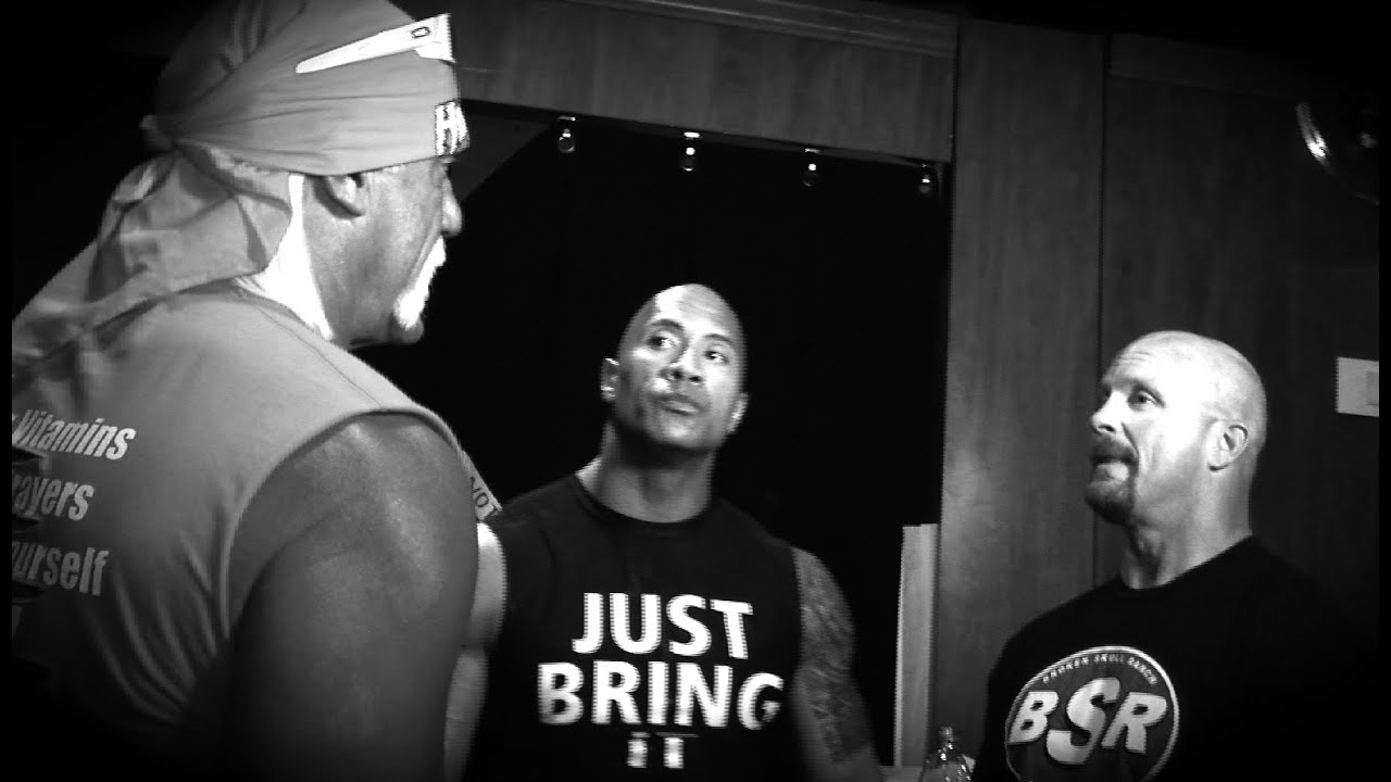 Three icons share a moment: WrestleMania 30 Exclusive, April 6, 2014